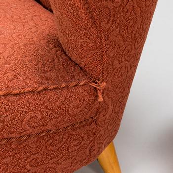 Fåtöljer, ett par, 1950-tal.