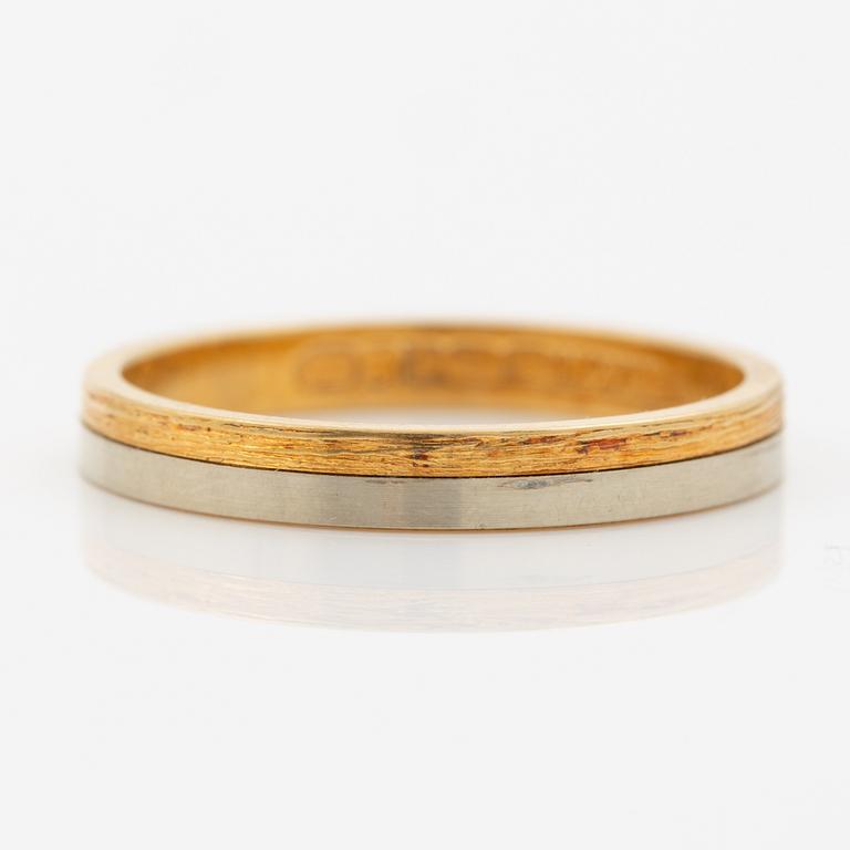 Lapponia, ring 18K guld och vitguld, Finland 1979.
