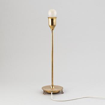 A model 2552 brass table lamp by Josef Frank for Firma Svenskt Tenn.