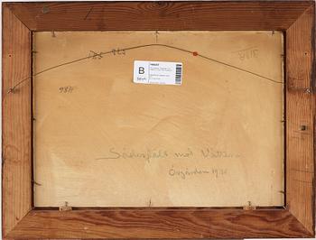 Prins Eugen, "Sädesfält mot Vättern", motiv från Örgården (Fields by lake Vättern, scene from Örgården).