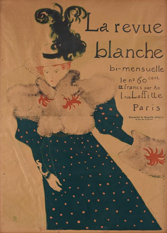 Henri de Toulouse-Lautrec, "La revue blanche".