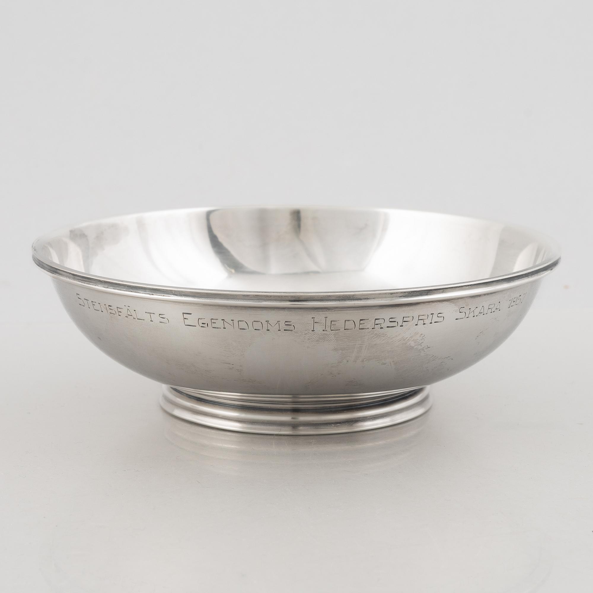 Two Swedish silver bowls, including GAB, Stockholm 1930.