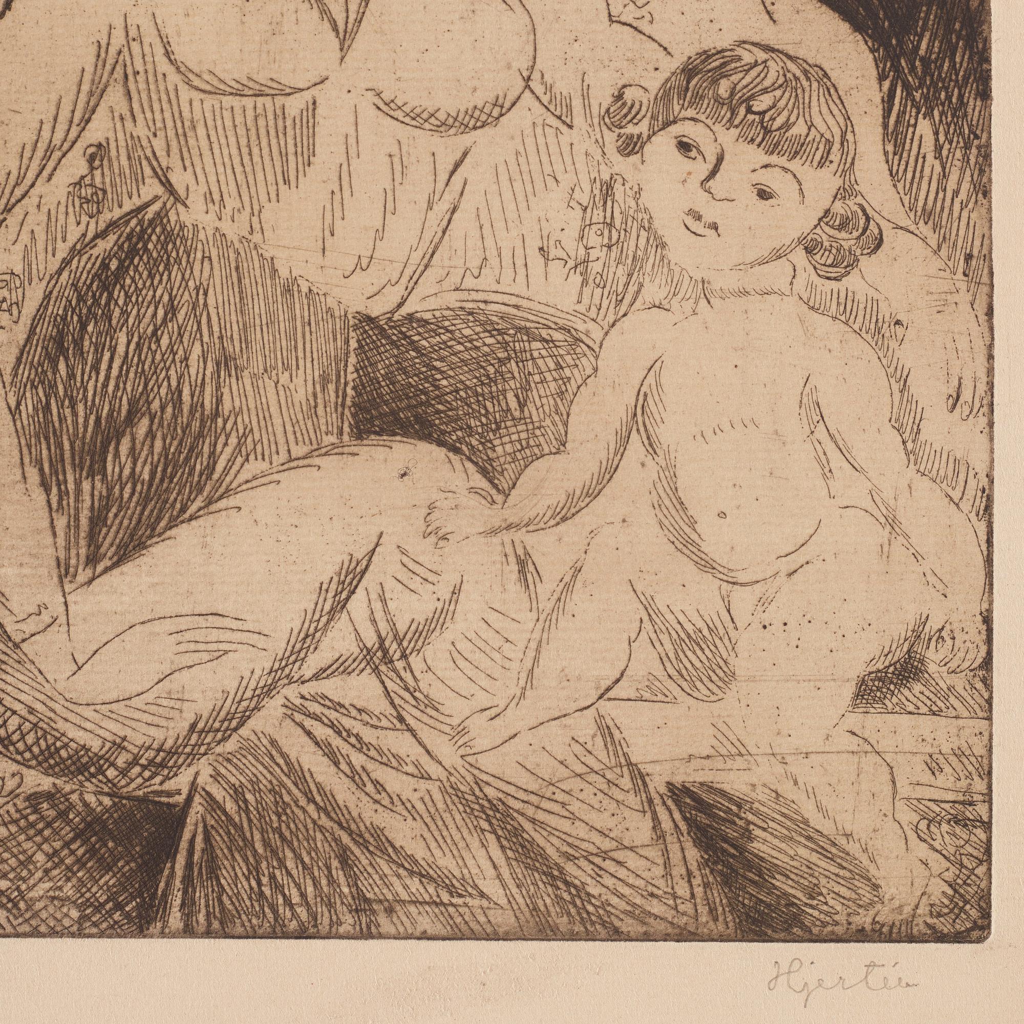 Sigrid Hjertén, Sigrid och Iván.