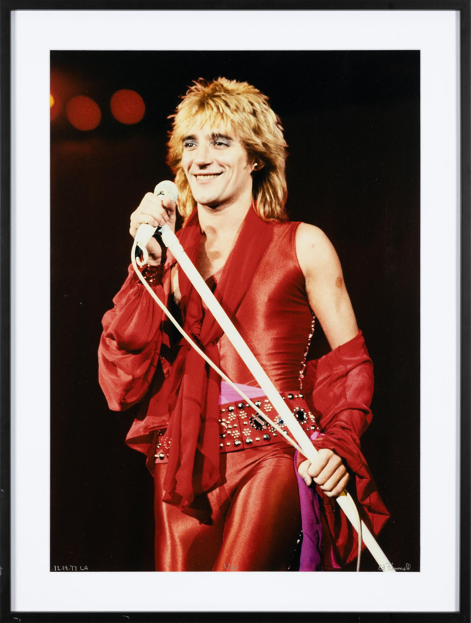 Edward Finnell, "Rod Stewart", 1977.
