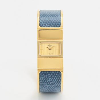 Hermès, Loquet, wristwatch, 19,5 mm.