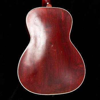 Halvakustiska gitarrer 2 st, Egmond Lucky 7 samt en omärkt.
