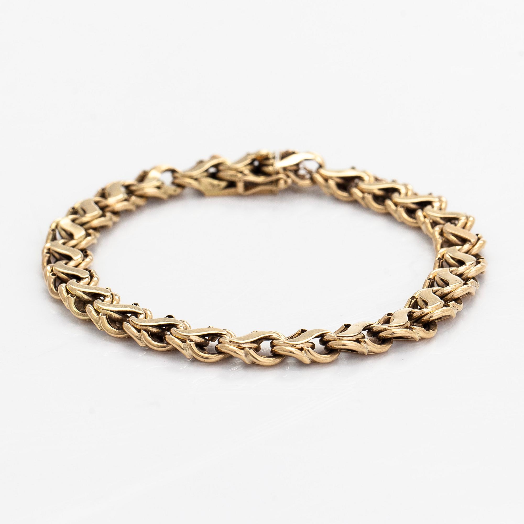 Armband, 14K guld.