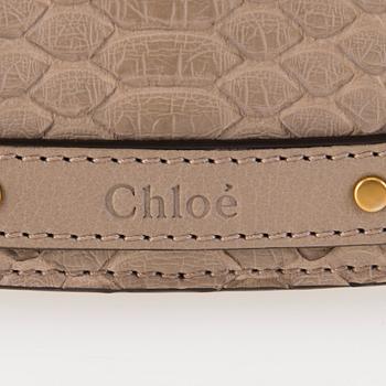 CHLOÉ Nile Bracelet Python Bag.