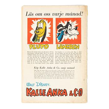 Comic book, Kalle Anka & Co, no. 2, 1948.