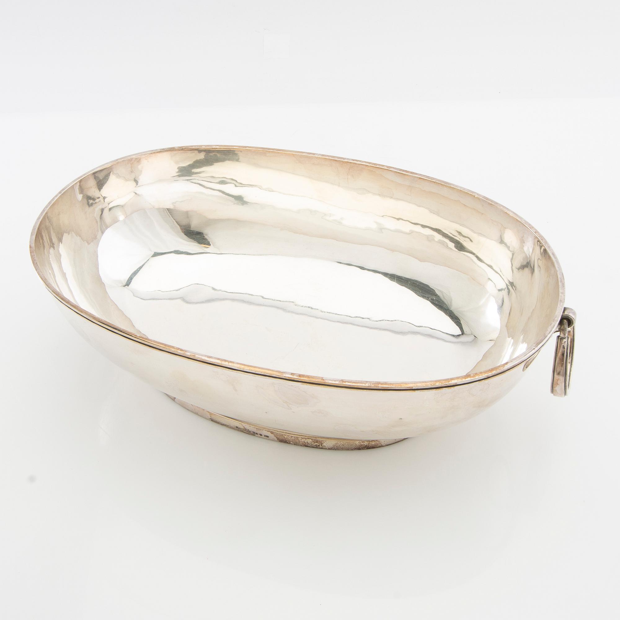 Helge Lindgren, skål silver K Andersson Stockholm 1938.