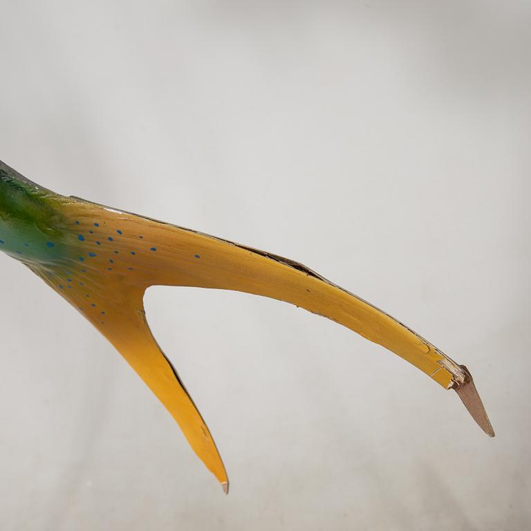 Fiskskulptur "Dolphin" 1960-tal.