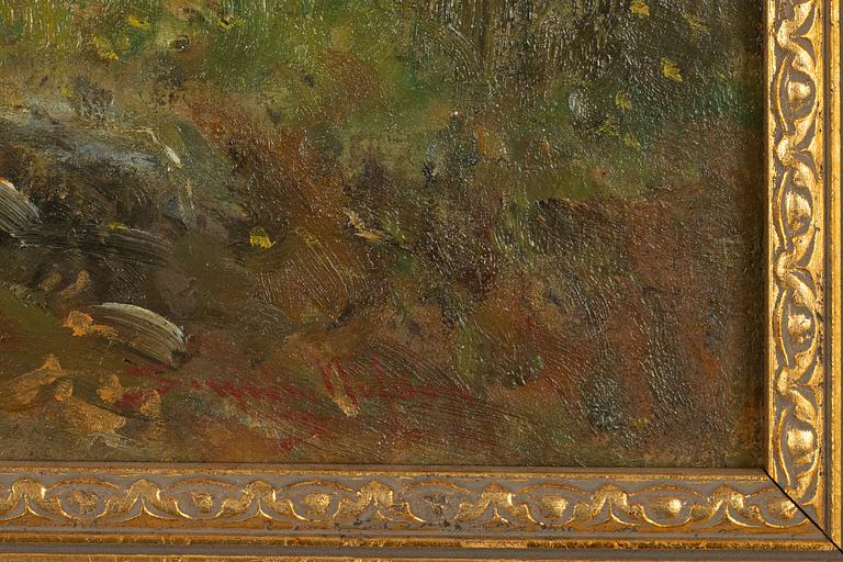 Severin Nilson, "Fiskarstuga i skärgården".