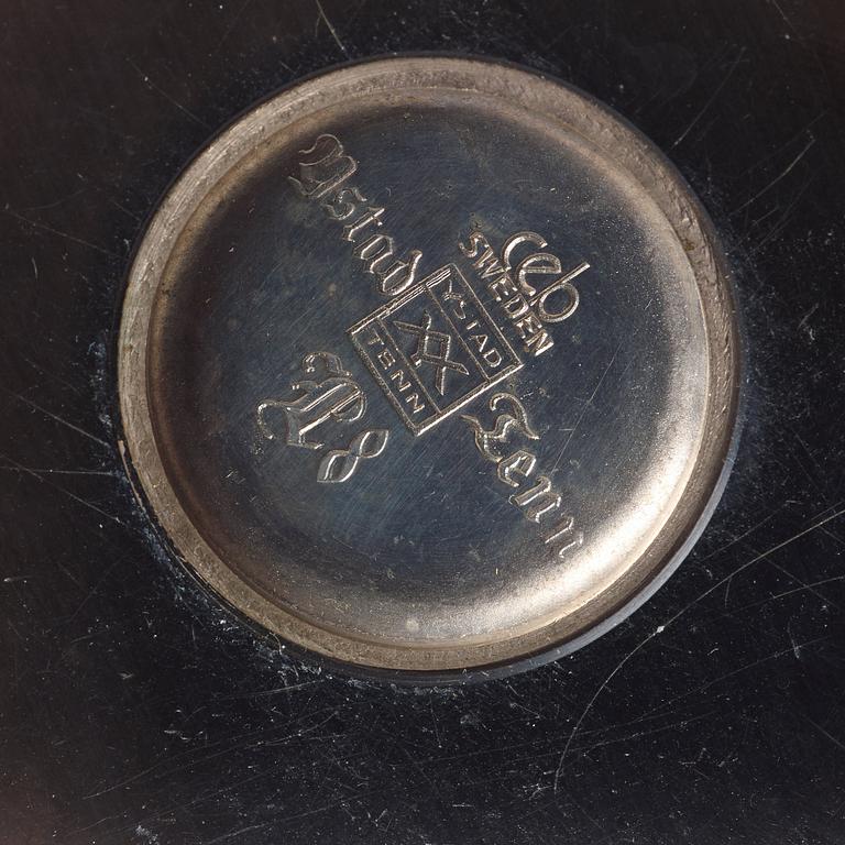 Carl-Einar Borgström, a pewter pitcher for Ystad Metall, Sweden 1937.