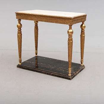 KONSOLBORD, sengustavianskt, omkring år 1800.