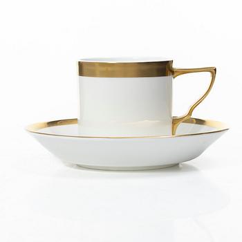 Karin Björquist, a 24 pcs  "Nobel", service, bone china, Orrefors.
