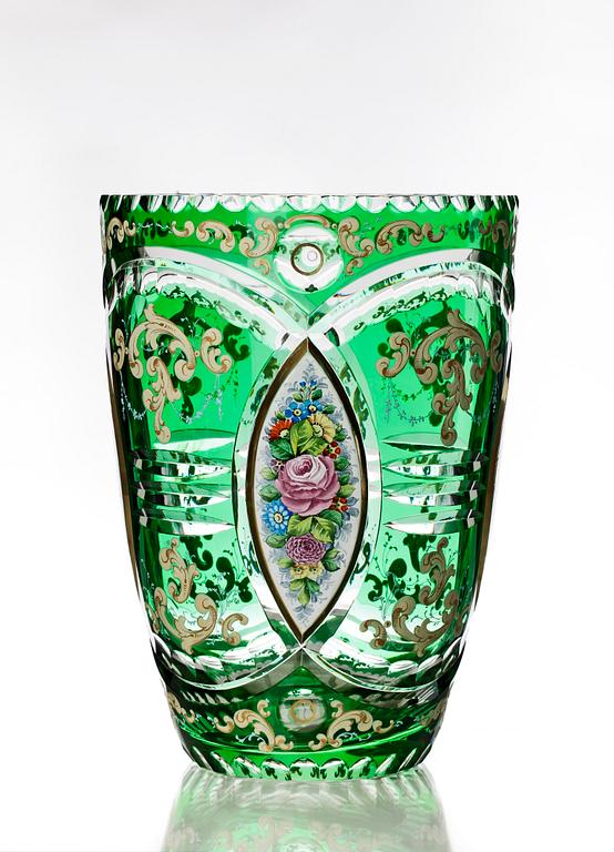 VAS, glas, trol Böhmiskt, 1800-tal.