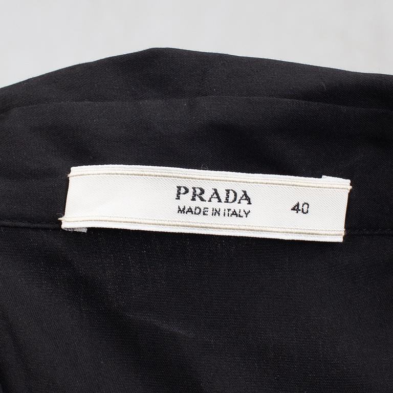 PRADA, a cotton blouse, Italian size 40.