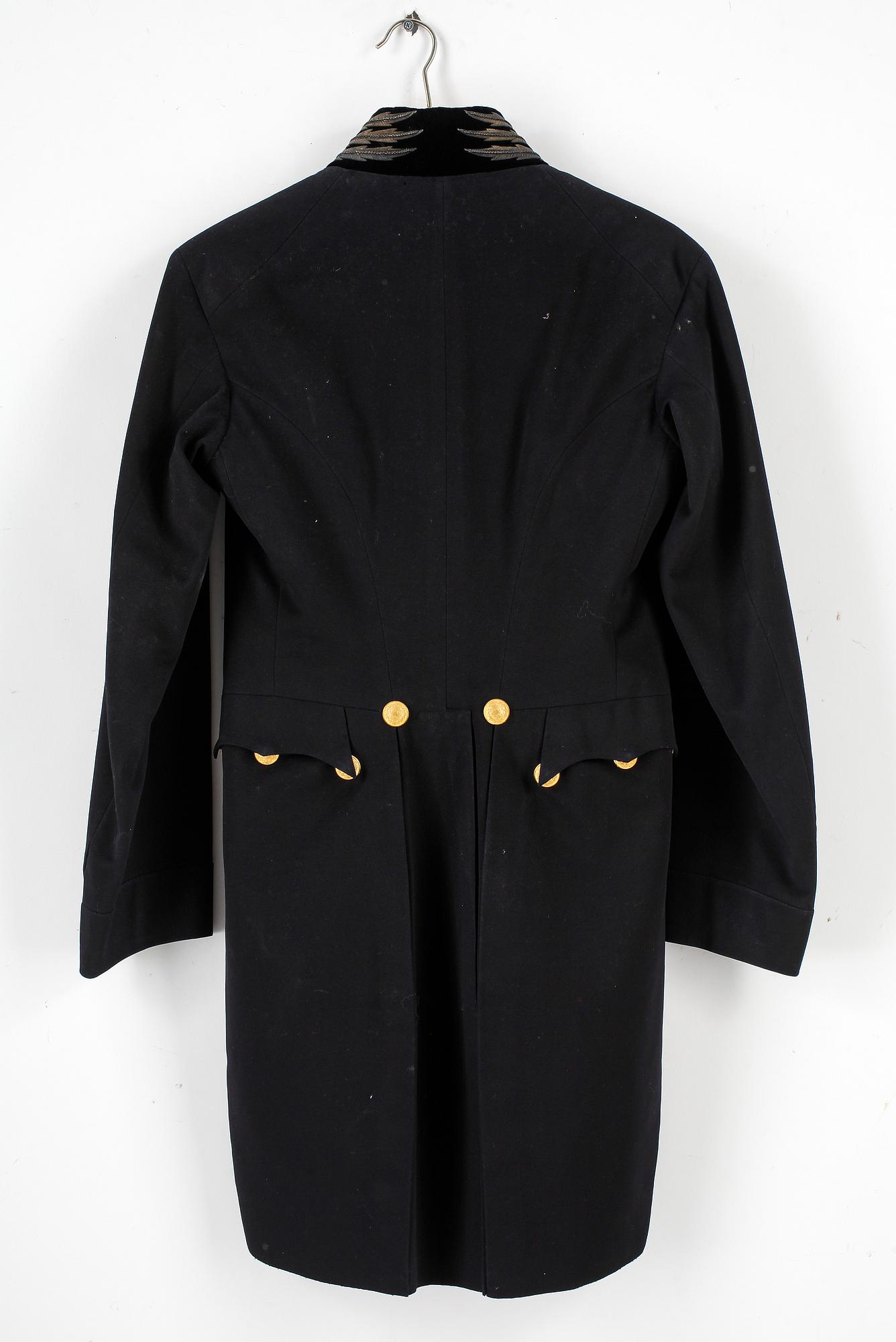 ÄMBETSMANNAUNIFORM, BICORN samt FOTOREPRODUKTION, Sverige tidigt 1900-tal.