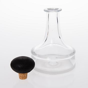 TAPIO WIRKKALA, GLASSERVIS, 1 + 8 delar, "Kapteenin lasisto", Iittala. Formgivna 1963.