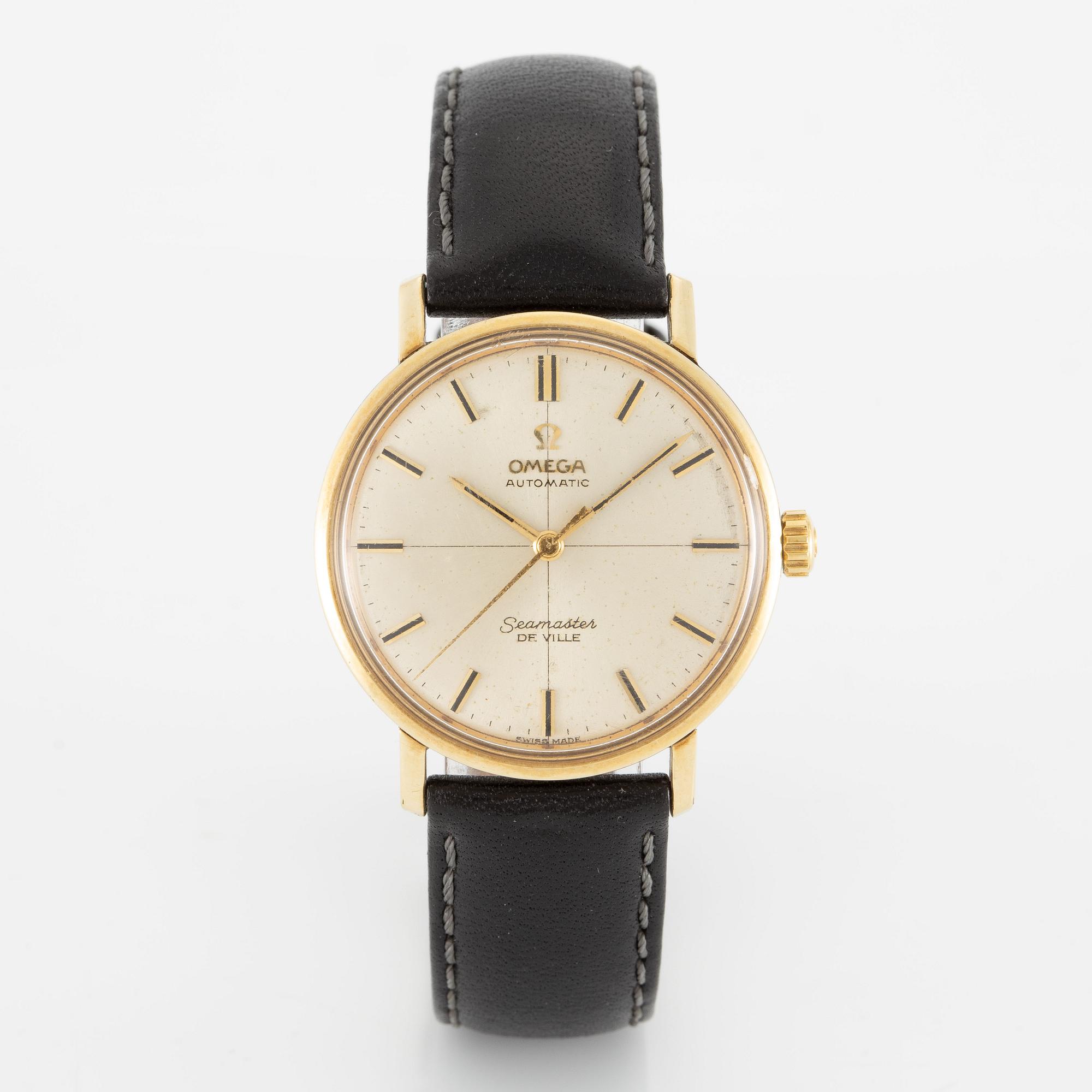 Omega, Seamaster, De Ville, armbandsur, 34,5 mm.