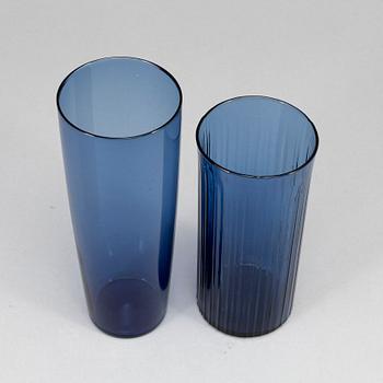 17 (16+1) Tapio Wirkkala glasses, incl. model 2204, in production 1956-1969.