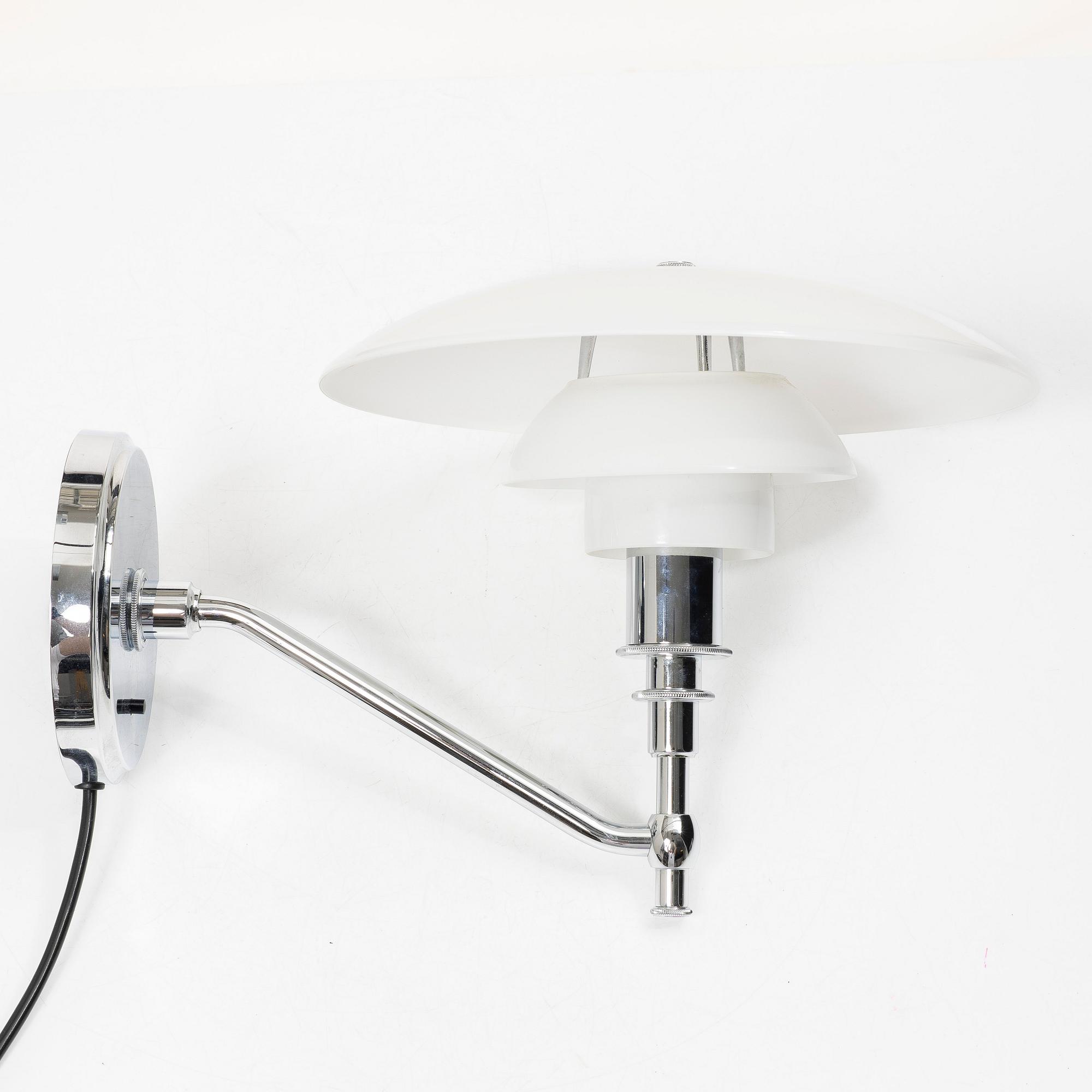 Poul Henningsen, A model PH3/2 wall lamp for Louis Poulsen Denmark.