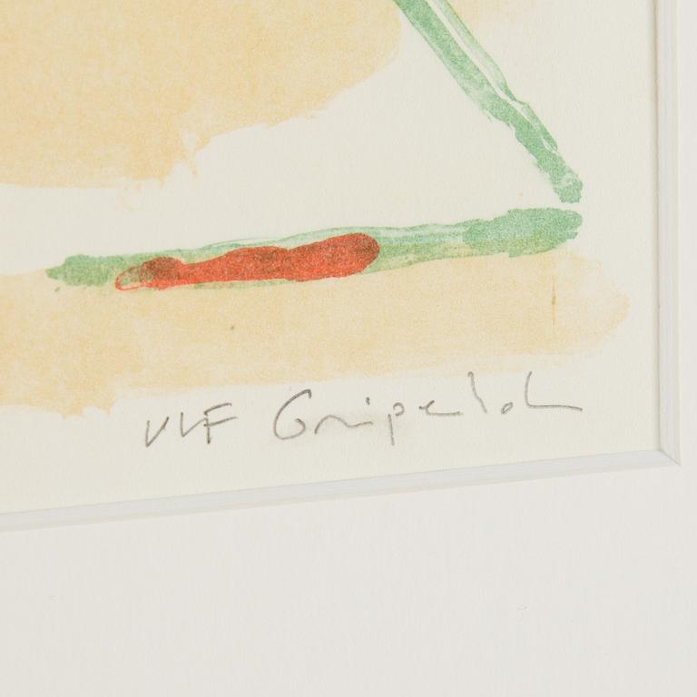 ULF GRIPENHOLM, litograph, signed and numbered 66/99.