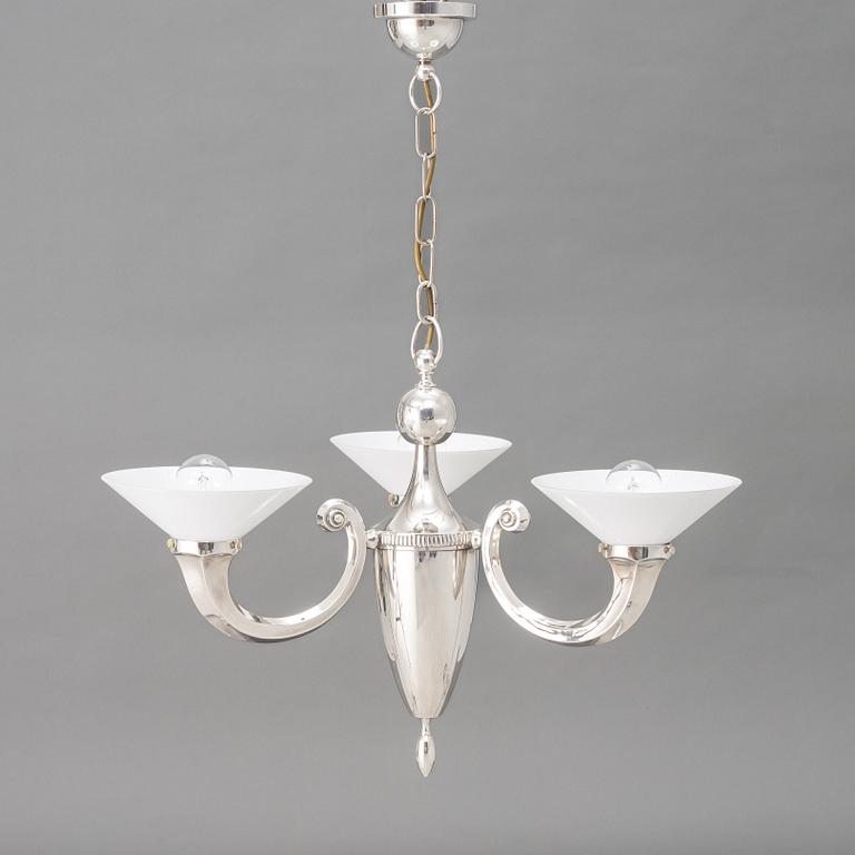 C.G. Hallberg, a ceiling lamp, Stockholm, 1920s/30s.