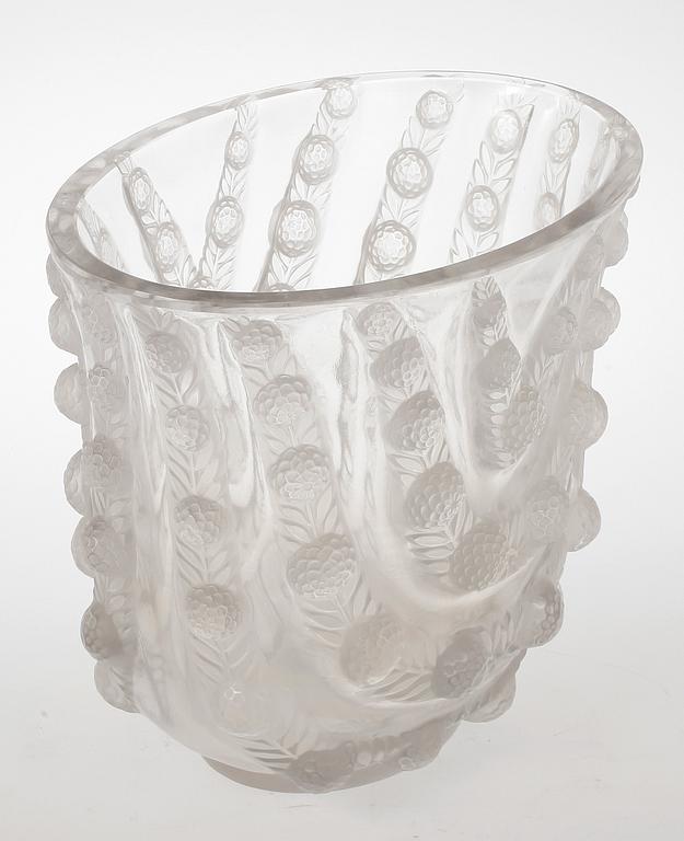 VAS, glas, Lalique France, signerad.