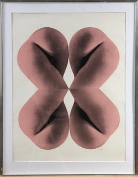 YEHUDA NEIMAN, litografi, sign samt numr 10/60.