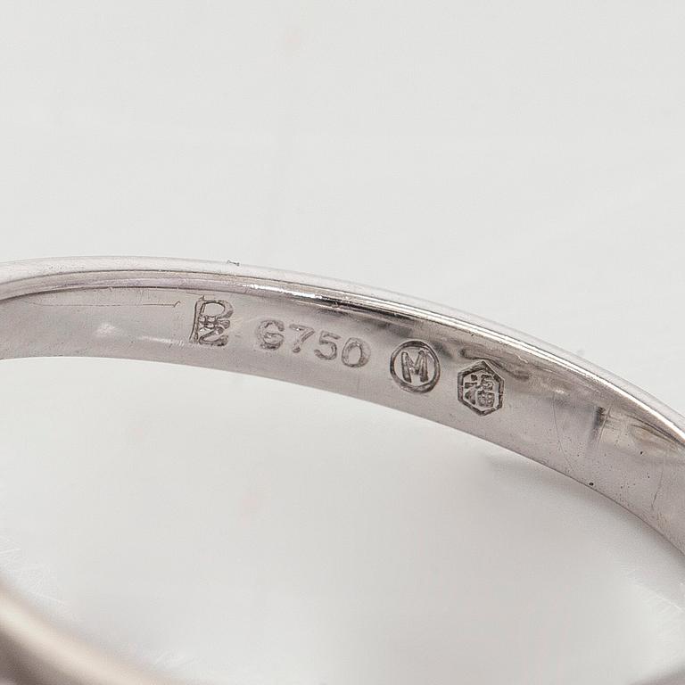 Ring, briljantslipad diamant, 18K vitguld.