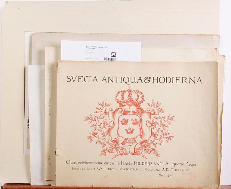 PARTI GRAFIK OCH TECKNINGAR.