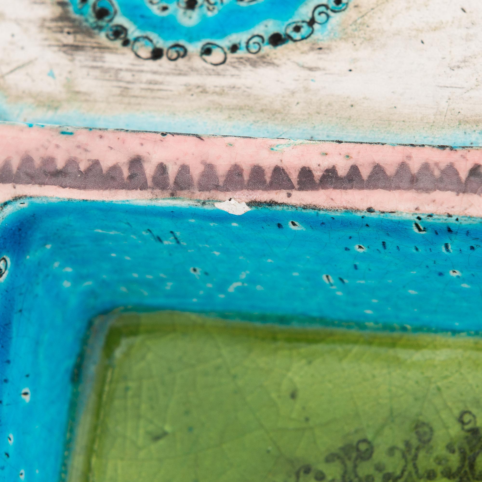 Rut Bryk, relief, stengods, signerad BRYK.