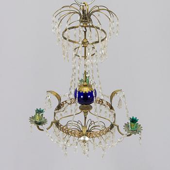An early 19th-century chandelier.