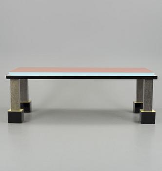 An Ettore Sottsass 'Palm Spring' table, Memphis, Italy.