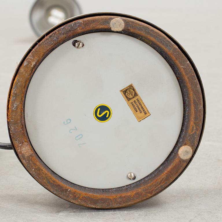 A BRASS FLOOR LAMP, Falkenbergs Belysning, no 7026, second half of the 20th century.