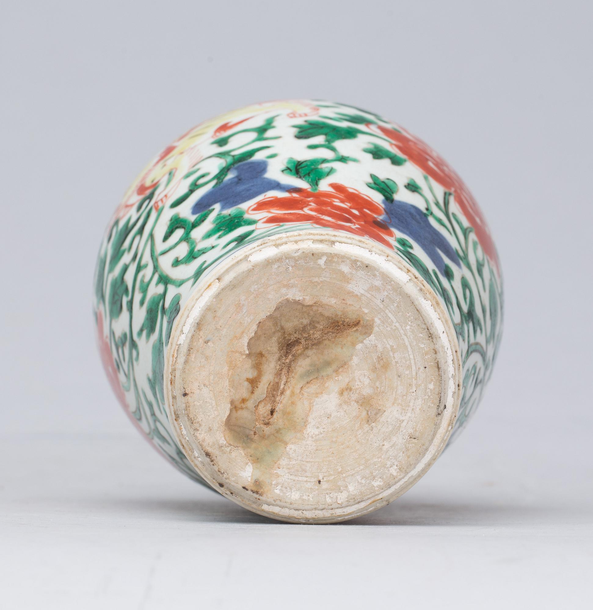 VAS, porslin, Kina 1800-tal.