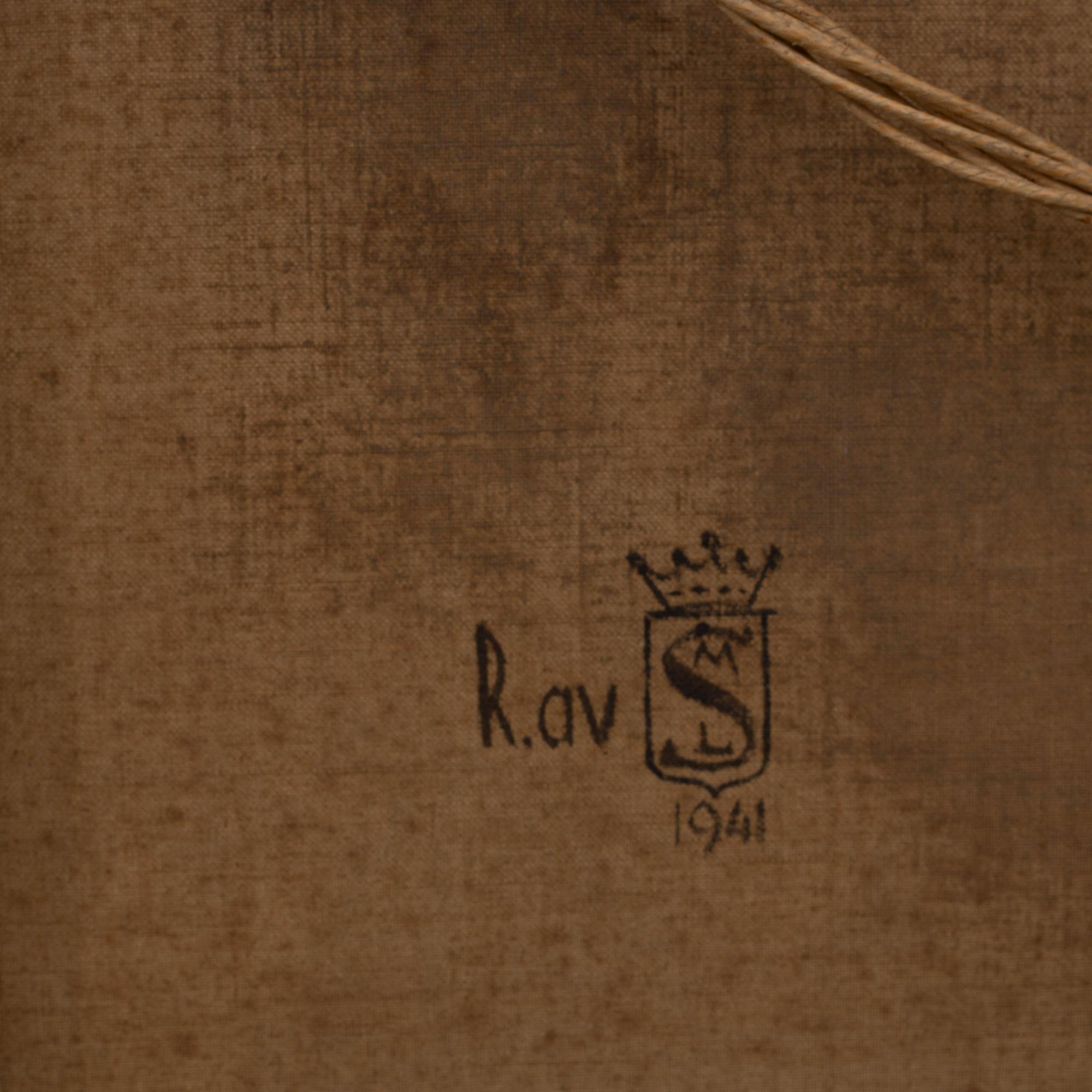 WILLIAM FLEMING VALLANCE, olja på duk, signerad RSA.