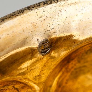 CHOKLADKOPP, silver, Frankrike, 1800-tal. Vikt ca 210 gram.