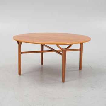 Peter Hvidt & Orla Mølgaard Nielsen, a model 9610 coffee table, Fritz Hansen, Denmark, 1950's.