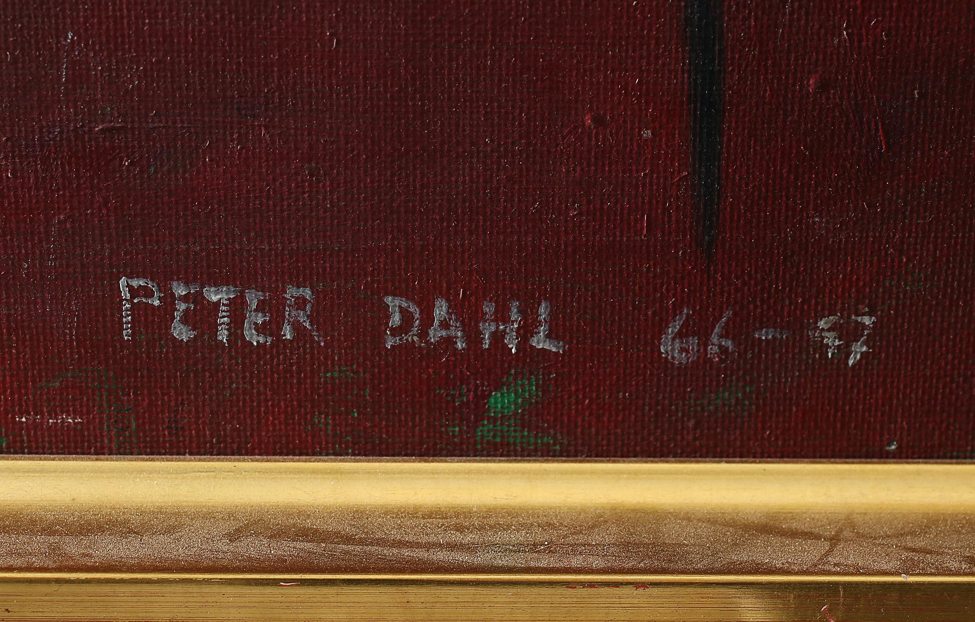 PETER DAHL, olja på duk, signerad, daterad 1966 - 67(?).