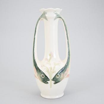 VAS, flintgods, jugend, Rörstrand, omkring 1900.