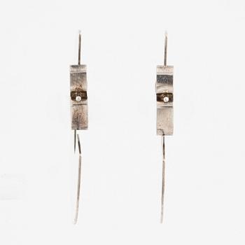 Maria Elmqvist, earrings, sterling silver.