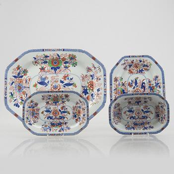 A 35-piece stone china dinner service, Spode, England, 1820'-1830's.