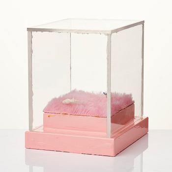 Marie-Louise Ekman, "Dam med behå och springande dam-ben".