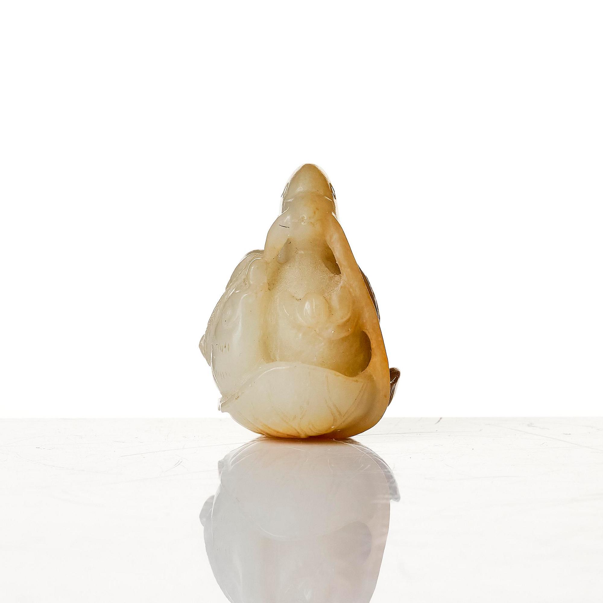 Figurin, jade. Qingdynastin, 1700-/1800-tal.