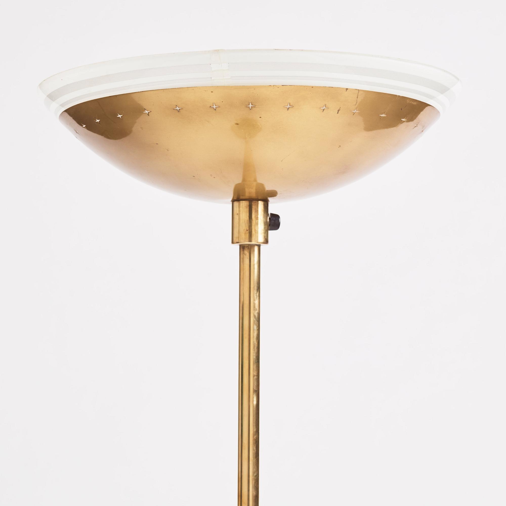 Harald Notini, a floor lamp model "15250", Arvid Böhlmarks Lampfabrik, Stockholm 1940s.