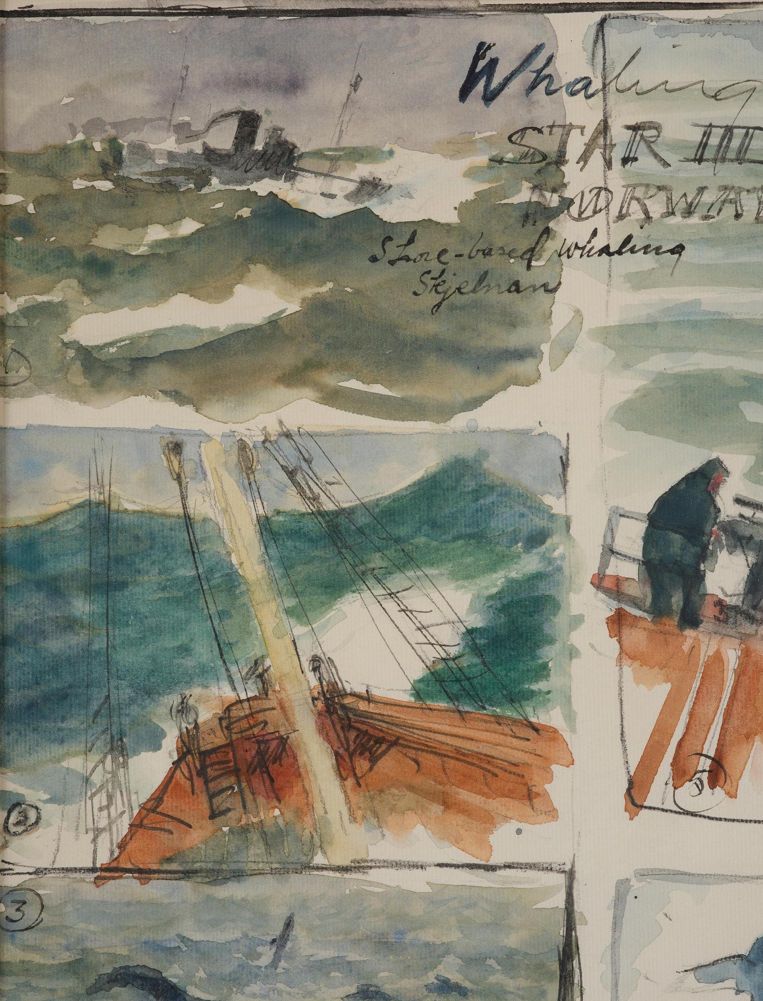 Gösta Werner, "Valfångst".