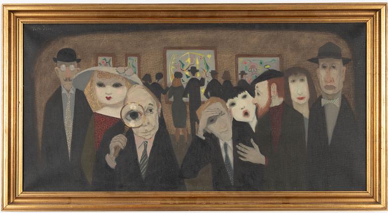Pelle Åberg, At the Gallery.