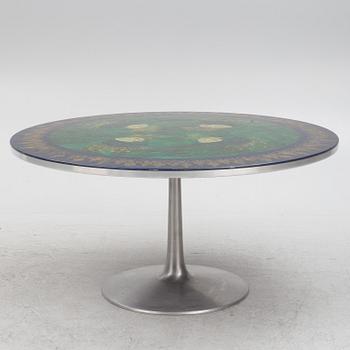 Poul Cadovius, Susanne Fjeldsoe Mygge and Björn Wiinblad, dining table, "Mygge", Cado, Denmark, 1970s/80s.